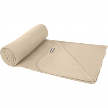 Logo trade promotional products image of: Willow GRS RPET polar fleece blanket