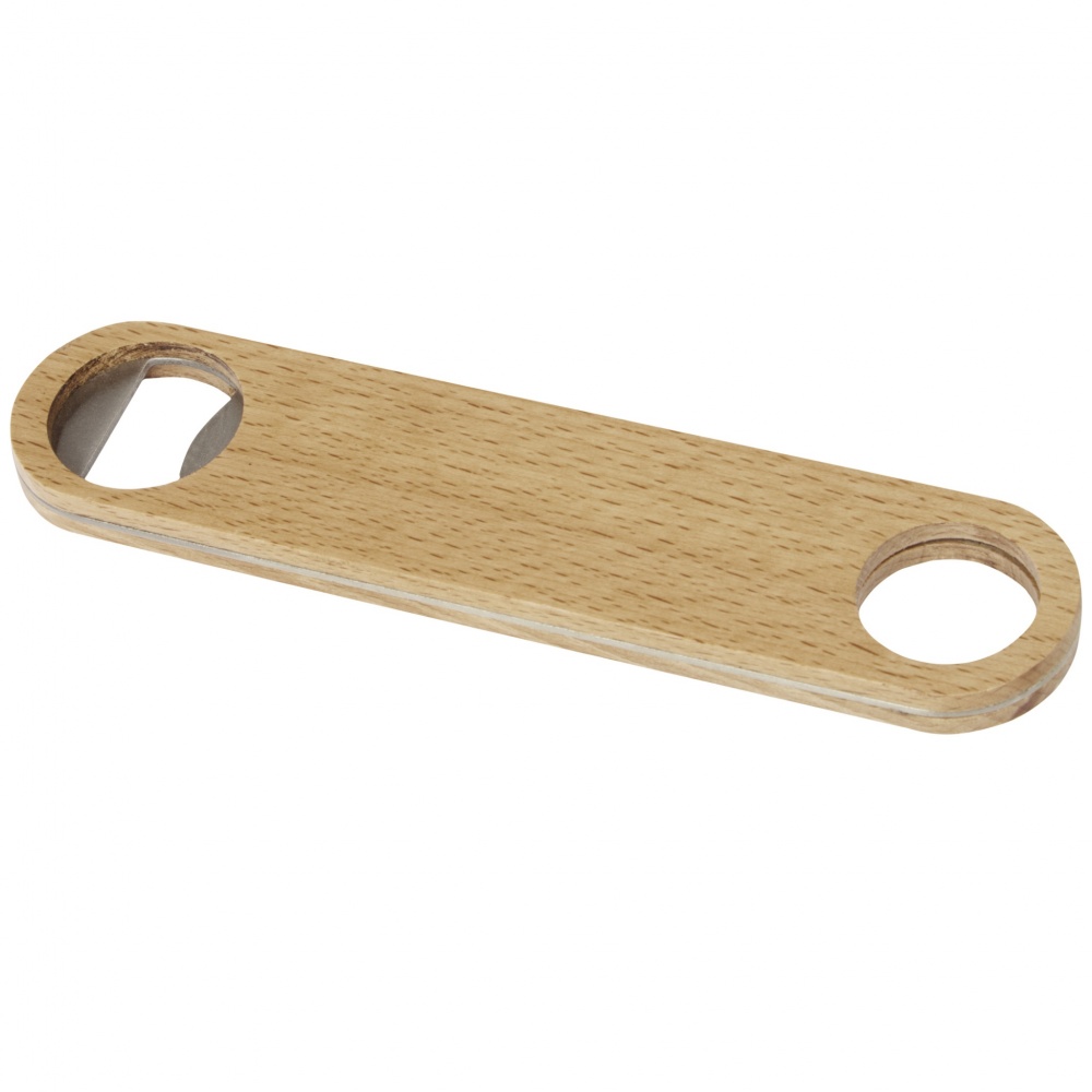 Logo trade promotional gifts picture of: Origina wooden bottle opener