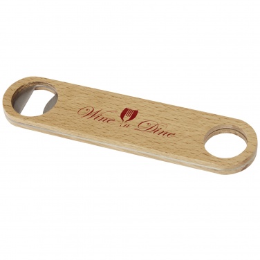 Logotrade promotional merchandise photo of: Origina wooden bottle opener