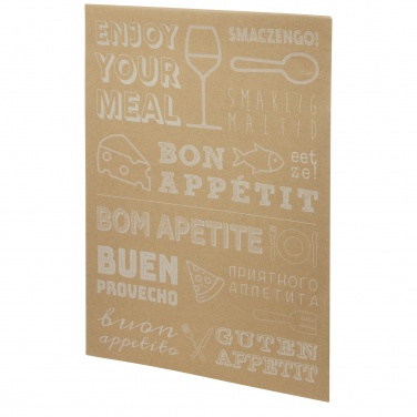 Logo trade promotional giveaways picture of: Harp bamboo cutting board