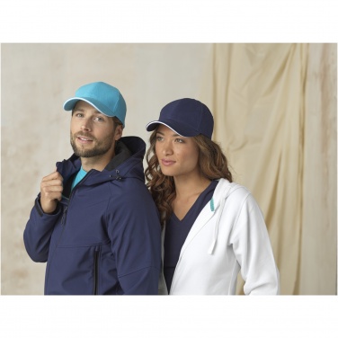 Logotrade promotional product picture of: Topaz 6 panel GRS recycled sandwich cap