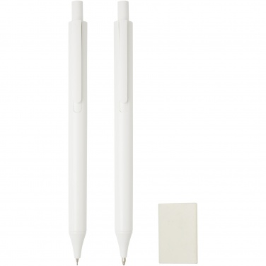 Logo trade advertising products image of: Salus anti-bacterial pen set