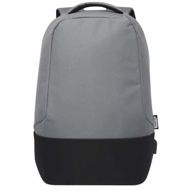 Logo trade promotional giveaway photo of: Cover GRS RPET anti-theft backpack 18L
