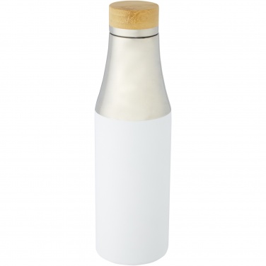 Logotrade promotional merchandise image of: Hulan 540 ml copper vacuum insulated stainless steel bottle with bamboo lid