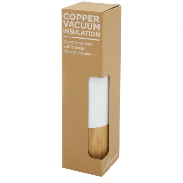 Logotrade promotional items photo of: Torne 540 ml  stainless steel bottle with bamboo outer wall