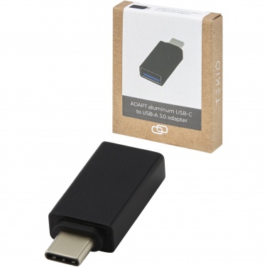 Logotrade promotional merchandise image of: ADAPT aluminum USB-C to USB-A 3.0 adapter
