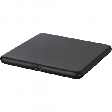 Logotrade corporate gift picture of: Loop 10W recycled plastic wireless charging pad
