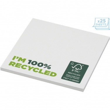 Logo trade promotional item photo of: Sticky-Mate® recycled sticky notes 75 x 75 mm