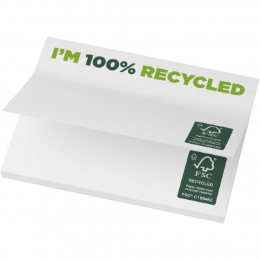 Logo trade corporate gift photo of: Sticky-Mate® recycled sticky notes 100x75 mm