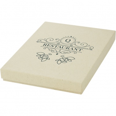 Logotrade corporate gift picture of: Verde 3-piece grass paper stationery gift set