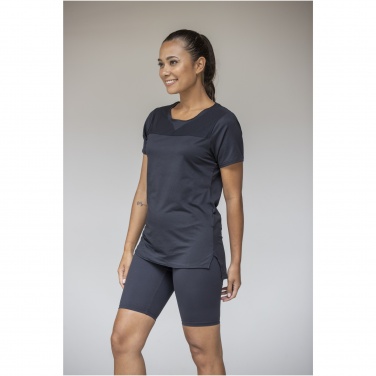 Logotrade promotional giveaways photo of: Borax short sleeve women's GRS recycled cool fit t-shirt