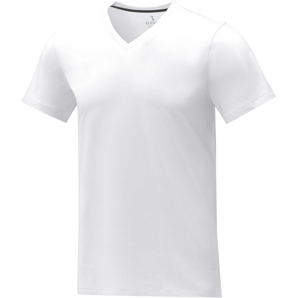 Logotrade corporate gift picture of: Somoto short sleeve men's V-neck t-shirt 