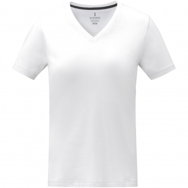 Logotrade promotional item image of: Somoto short sleeve women's V-neck t-shirt 