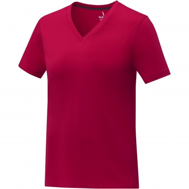 Logotrade corporate gift picture of: Somoto short sleeve women's V-neck t-shirt 