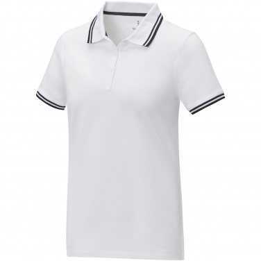 Logo trade promotional products picture of: Amarago short sleeve women's tipping polo