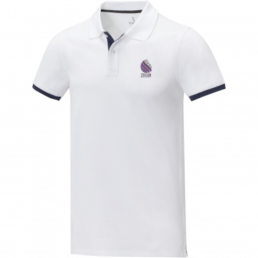 Logotrade advertising products photo of: Morgan short sleeve men's duotone polo