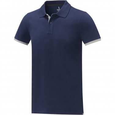 Logotrade business gifts photo of: Morgan short sleeve men's duotone polo