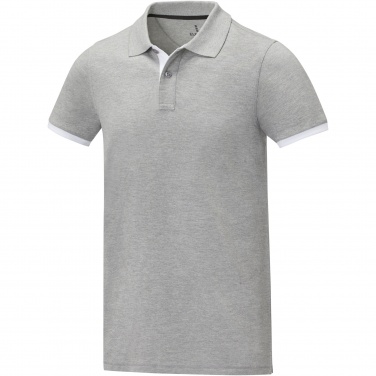 Logotrade business gift image of: Morgan short sleeve men's duotone polo