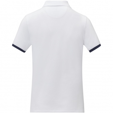 Logotrade promotional items photo of: Morgan short sleeve women's duotone polo