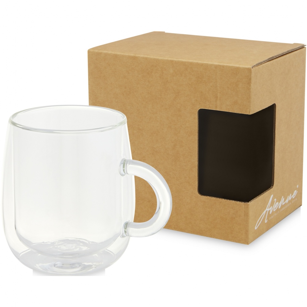 Logo trade promotional gifts picture of: Iris 330 ml glass mug