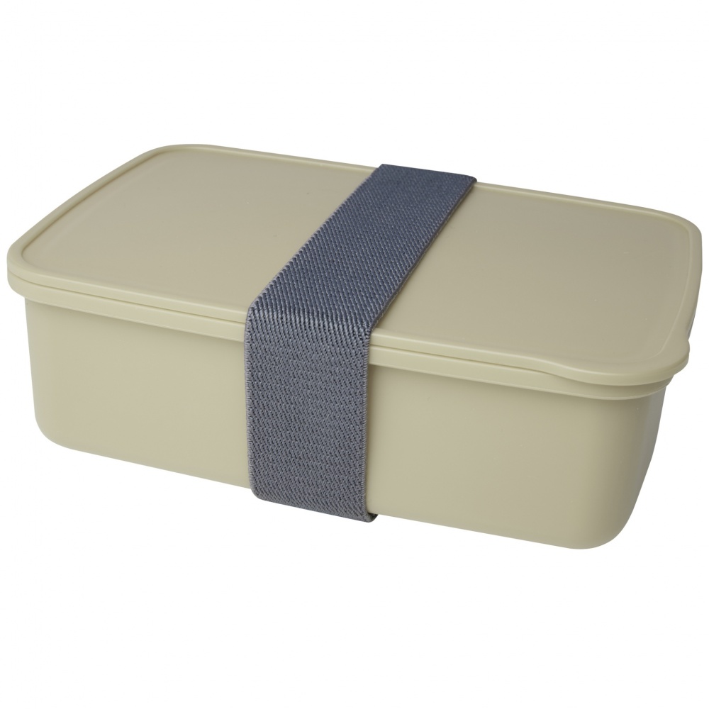 Logo trade promotional merchandise picture of: Dovi recycled plastic lunch box