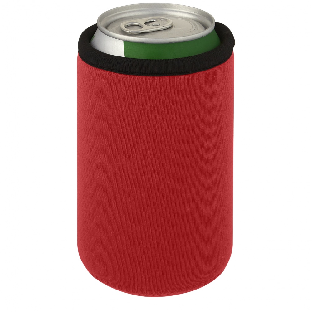 Logotrade promotional gift image of: Vrie recycled neoprene can sleeve holder