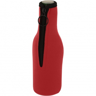 Logo trade promotional gifts picture of: Fris recycled neoprene bottle sleeve holder