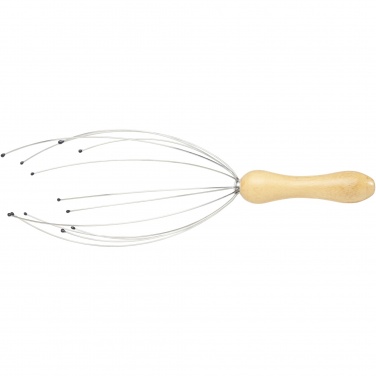 Logo trade promotional product photo of: Hator bamboo head massager