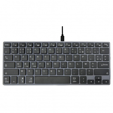 Logotrade corporate gift image of: Hybrid performance Bluetooth keyboard - AZERTY