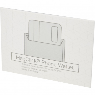 Logo trade advertising product photo of: Magclick phone wallet