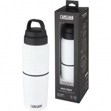 Logo trade promotional giveaways image of: CamelBak®  stainless steel 500 ml bottle and 350 ml cup