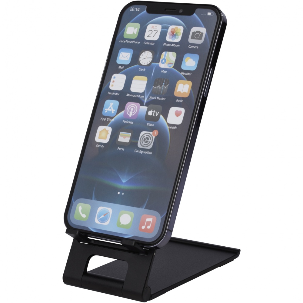 Logo trade promotional items picture of: Rise slim aluminium phone stand