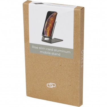 Logo trade promotional product photo of: Rise slim aluminium phone stand