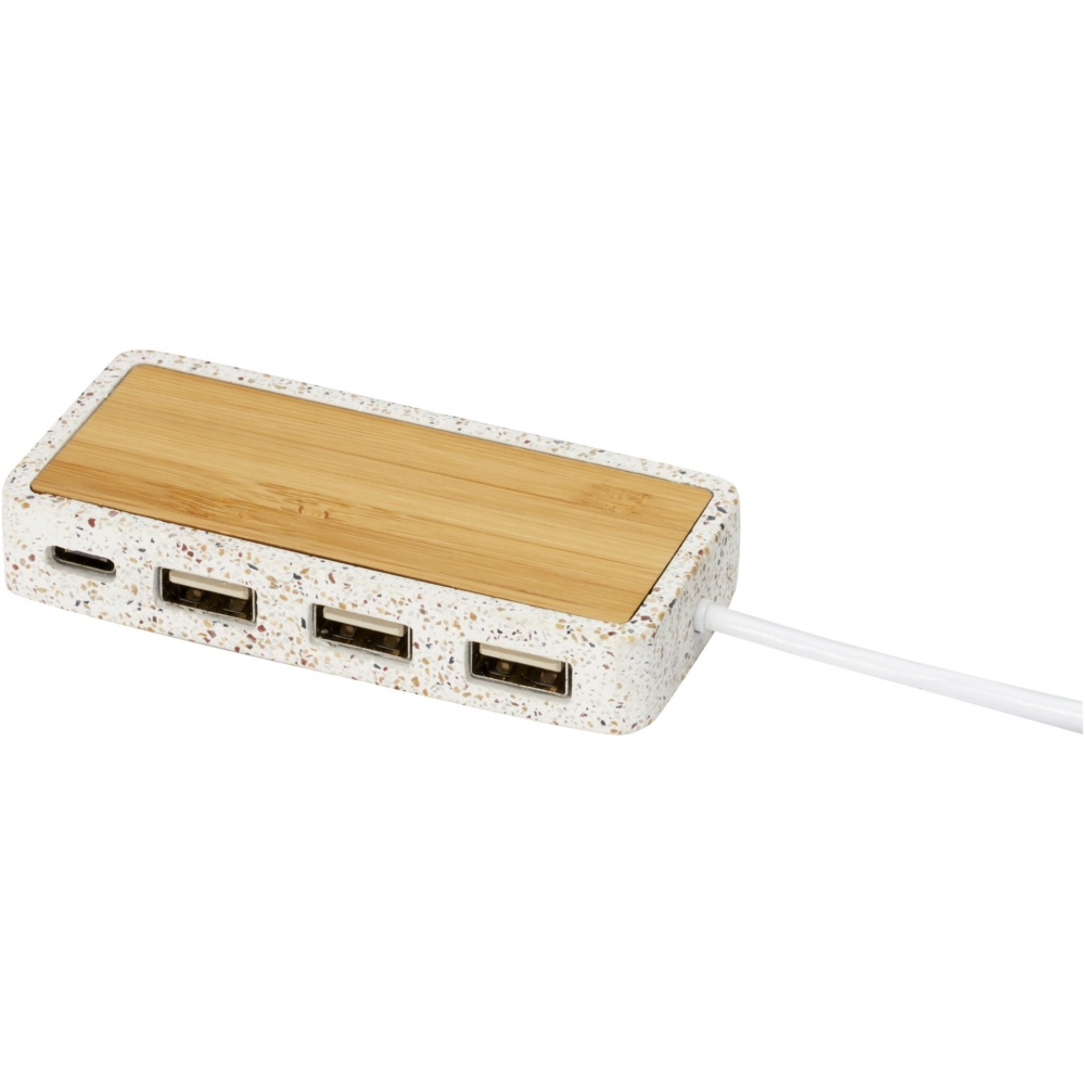 Logo trade promotional items image of: Terrazzo USB 2.0 hub
