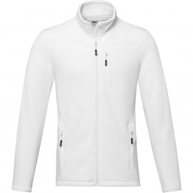 Logo trade promotional giveaway photo of: Amber men's GRS recycled full zip fleece jacket