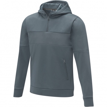 Logotrade promotional product picture of: Sayan men's half zip anorak hooded sweater