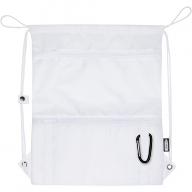 Logo trade promotional gift photo of: Adventure recycled insulated drawstring bag 9L