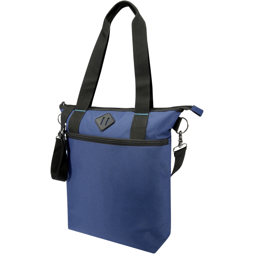 Logo trade promotional products image of: REPREVE® Our Ocean™ 15" GRS RPET laptop tote bag 12L
