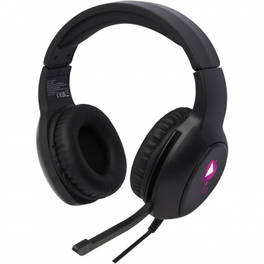 Logo trade corporate gifts image of: Gleam gaming headphones