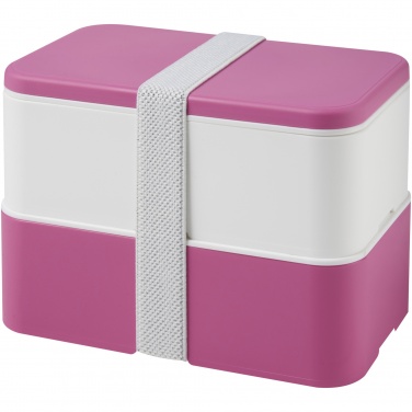 Logo trade advertising product photo of: MIYO double layer lunch box