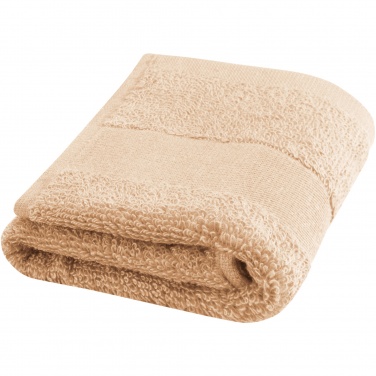 Logo trade business gifts image of: Sophia 450 g/m² cotton towel 30x50 cm