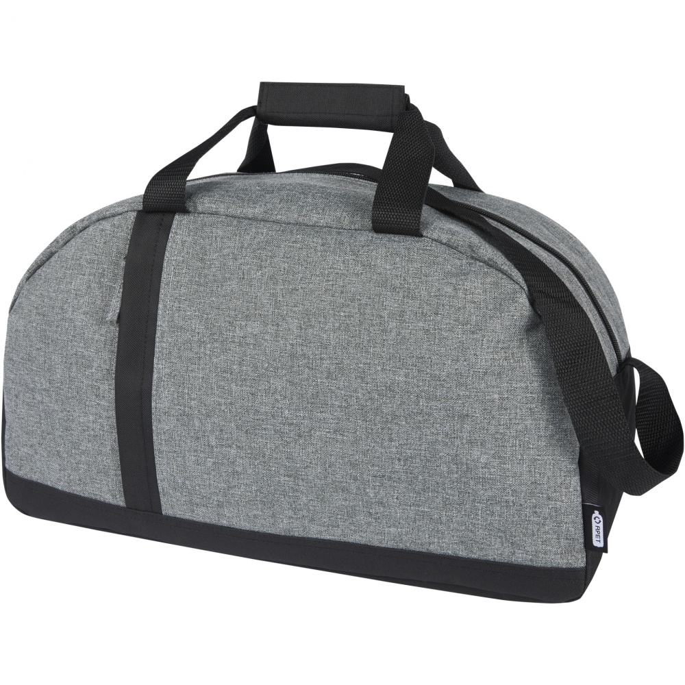Logo trade corporate gifts picture of: Reclaim GRS recycled two-tone sport duffel bag 21L