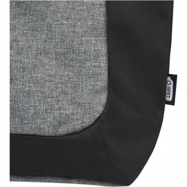 Logo trade promotional merchandise picture of: Reclaim GRS recycled two-tone zippered tote bag 15L