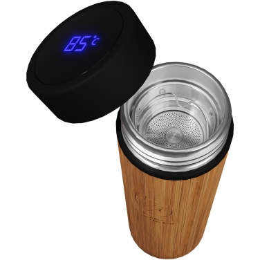 Logo trade promotional merchandise image of: SCX.design D11 500 ml bamboo smart bottle