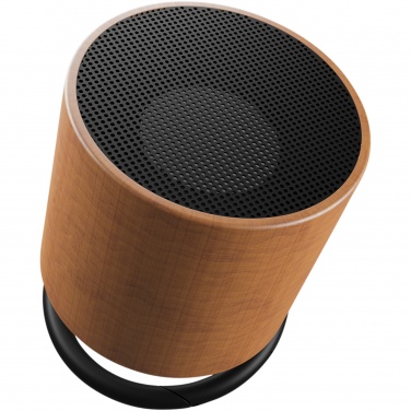 Logotrade business gift image of: SCX.design S27 3W wooden ring speaker