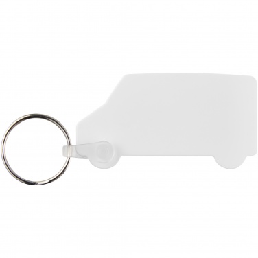 Logotrade business gift image of: Tait van-shaped recycled keychain