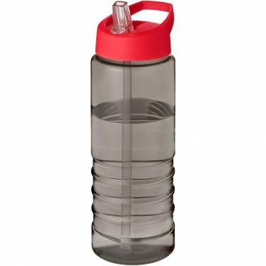 Logo trade business gift photo of: H2O Active® Eco Treble 750 ml spout lid sport bottle 