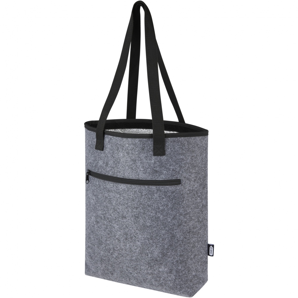 Logotrade promotional items photo of: Felta GRS recycled felt cooler tote bag 12L