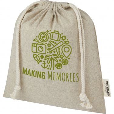 Logo trade advertising products image of: Pheebs 150 g/m² GRS recycled cotton gift bag medium 1.5L