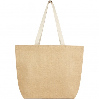 Logo trade advertising product photo of: Juta 300 g/m² jute cooler tote bag 12L